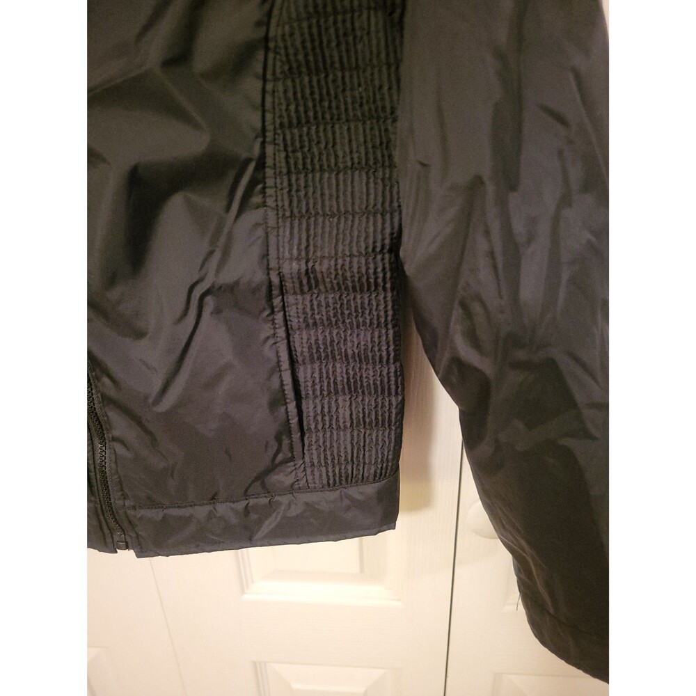 DKNY Black Jacket with Red and White Stripes - Picture 4 of 8